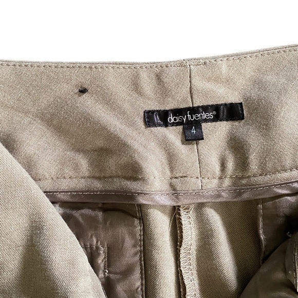 {Daisy Fuentes} Wide Leg With Belt Loop Dress Pants - Picture 4 of 8